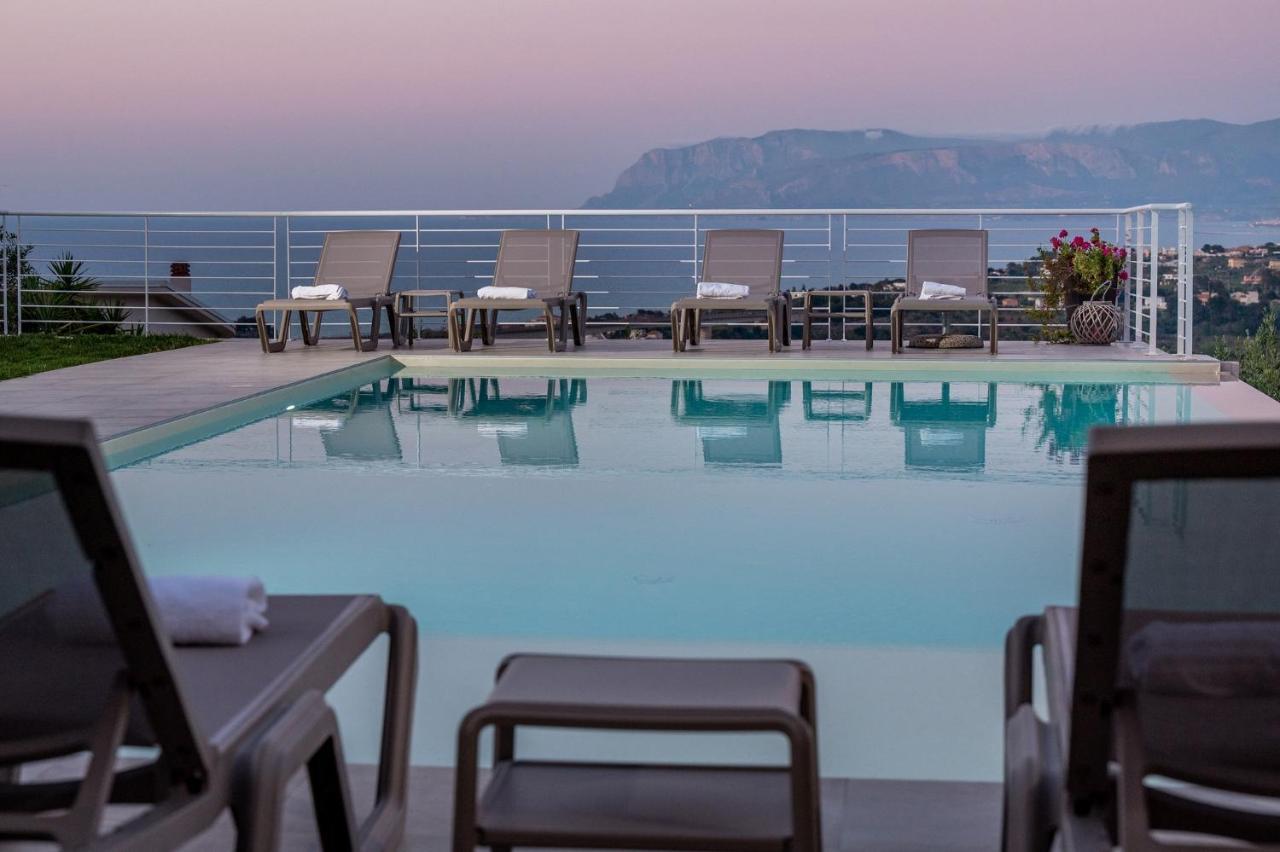 Villa Maria Con Piscina E Vista Mare Castellammare del Golfo Exterior foto