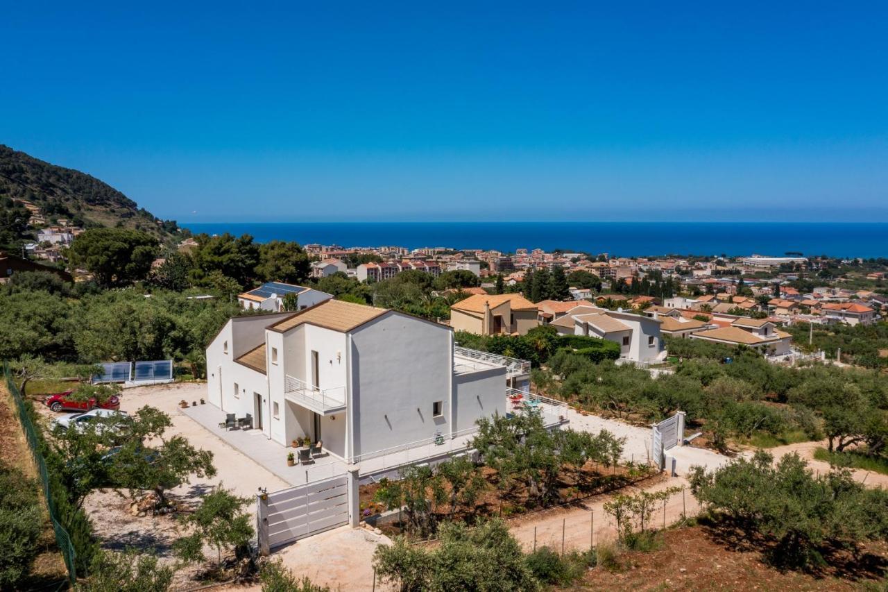 Villa Maria Con Piscina E Vista Mare Castellammare del Golfo Exterior foto