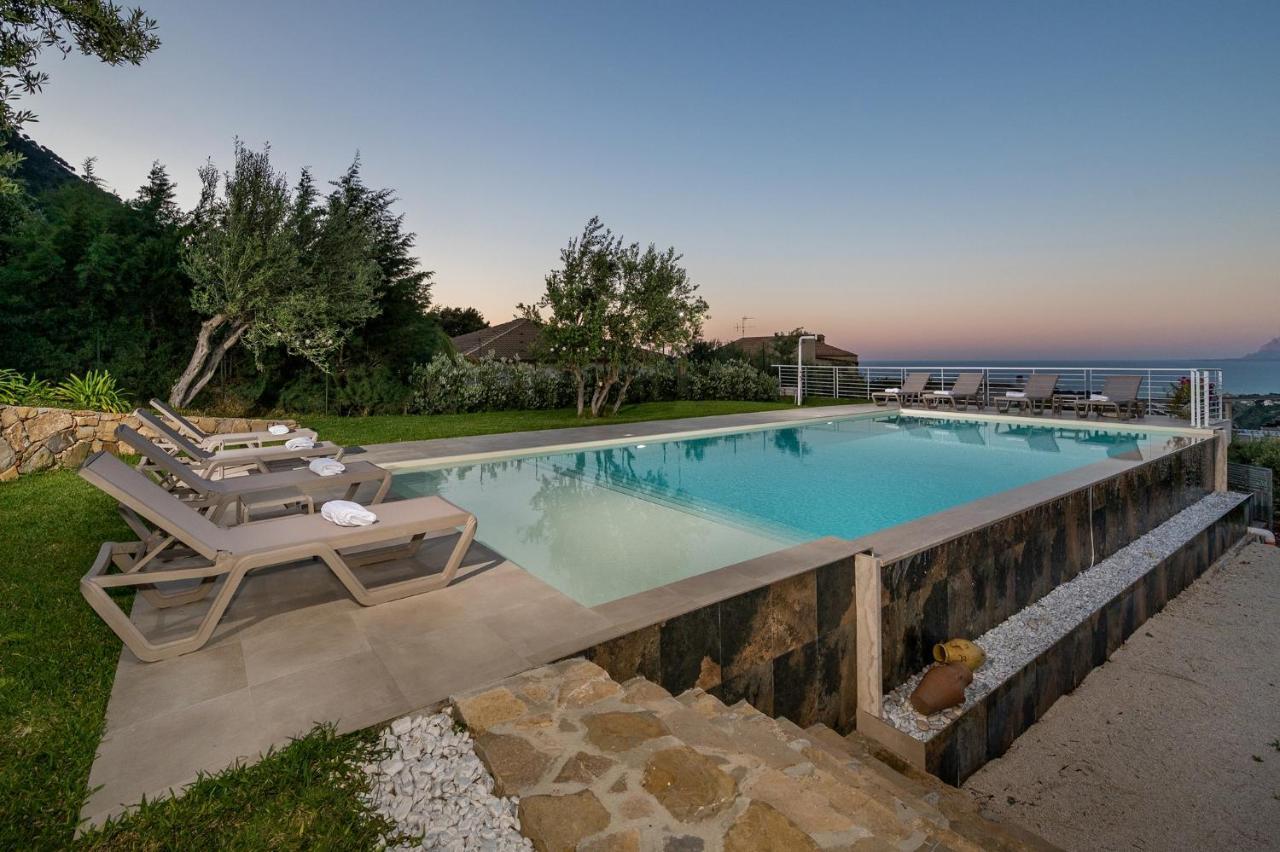 Villa Maria Con Piscina E Vista Mare Castellammare del Golfo Exterior foto