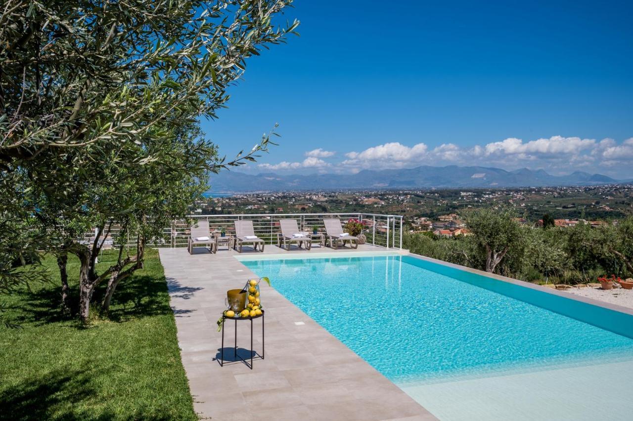 Villa Maria Con Piscina E Vista Mare Castellammare del Golfo Exterior foto