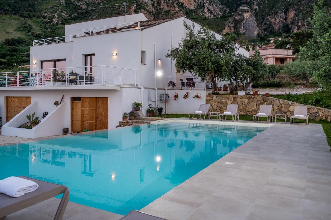 Villa Maria Con Piscina E Vista Mare Castellammare del Golfo Exterior foto