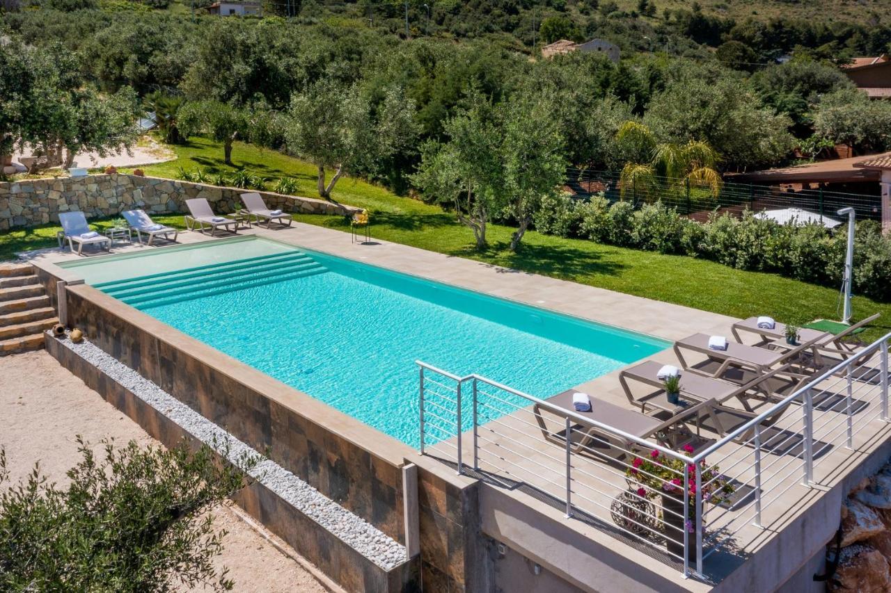Villa Maria Con Piscina E Vista Mare Castellammare del Golfo Exterior foto